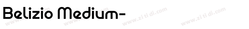 Belizio Medium字体转换 Belizio Medium字体转换